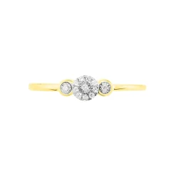 Bague Cesarita Or Jaune Diamant