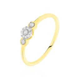 Bague Cesarita Or Jaune Diamant