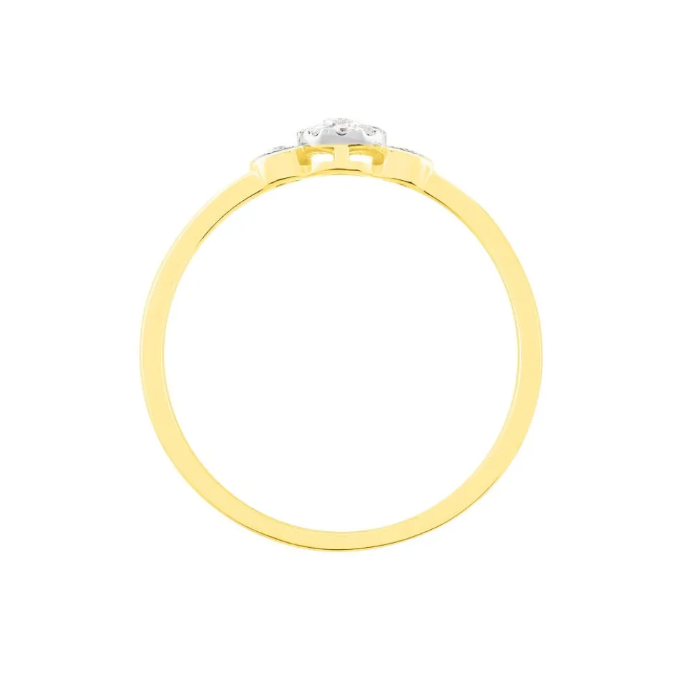 Bague Cesarita Or Jaune Diamant