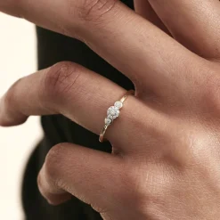 Bague Cesarita Or Jaune Diamant