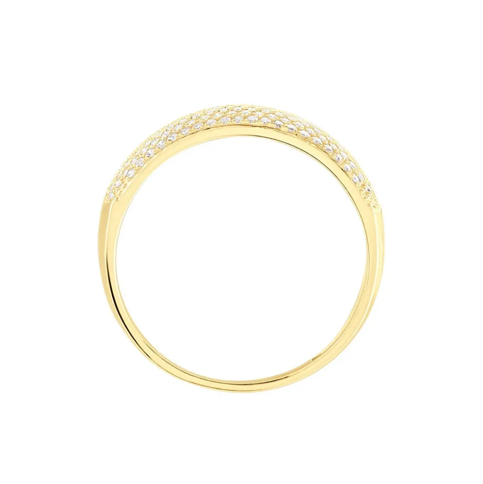 Bague Charlotte Or Jaune Diamant