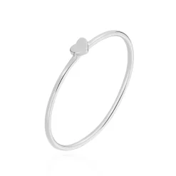 Bague De Phalange Livinaae Argent Blanc