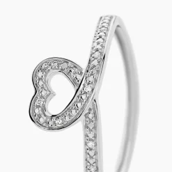 Bague Delaney Or Blanc Diamant
