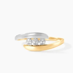 Bague Delphine Or Bicolore Diamant