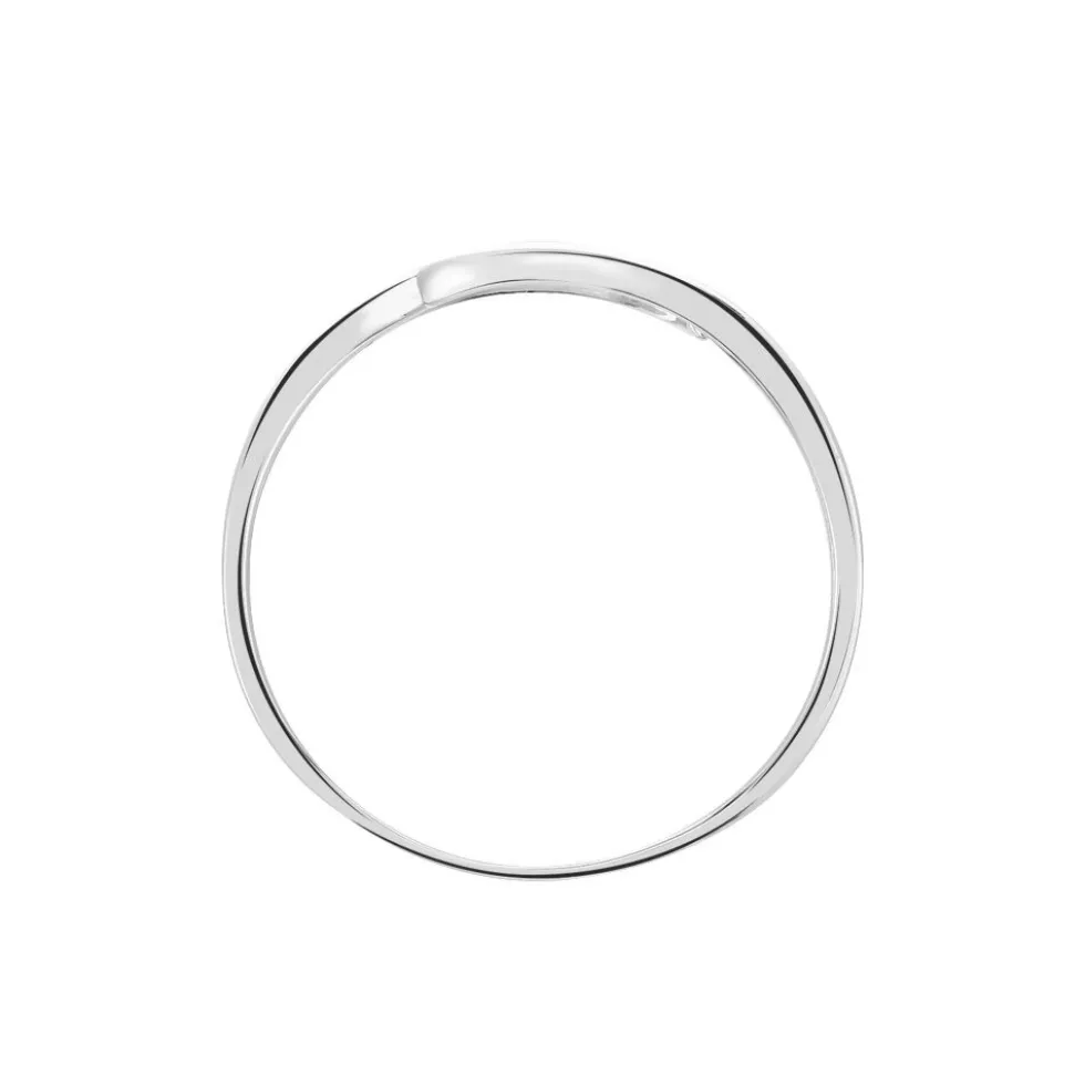Bague Delphine Or Blanc Diamant