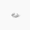 Bague D'hélix Unitaire Antonino Argent Blanc Oxyde De Zirconium