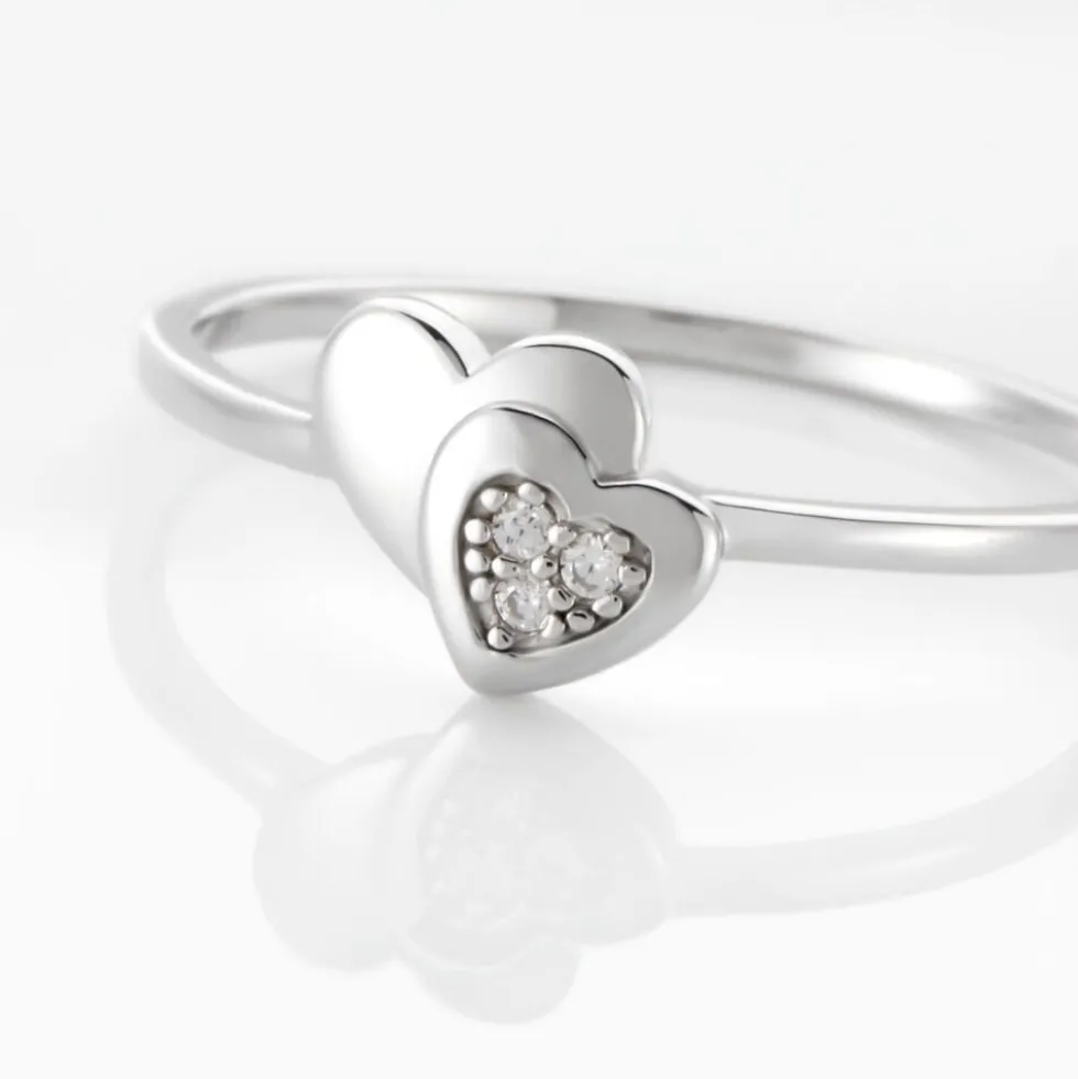 Bague Dounyo Argent Oxyde De Zirconium