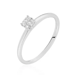 Bague Dream Or Blanc Diamant