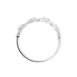 Bague Elonie Argent Blanc Oxyde De Zirconium