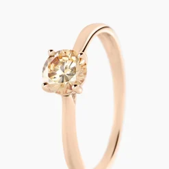 Bague Elyana Argent Rose Oxyde De Zirconium