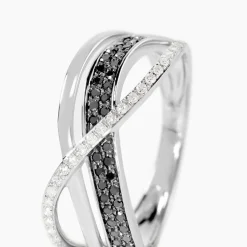 Bague Emilie Or Blanc Diamant