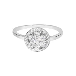 Bague Eryne Argent Blanc Oxyde De Zirconium