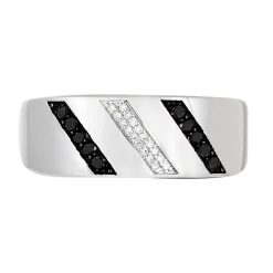 Bague Fadila Or Blanc Diamant
