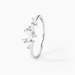 Bague Feeria Argent Blanc Oxyde De Zirconium