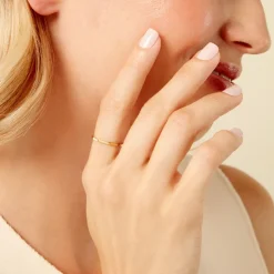 Bague Fino Acier Jaune