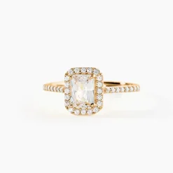 Bague Flavy Plaqué Or Jaune Oxyde De Zirconium