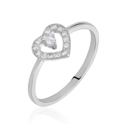 Bague Gautiere Argent Oxyde De Zirconium