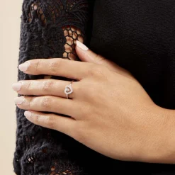 Bague Gautiere Argent Oxyde De Zirconium