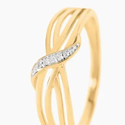 Bague Guerino Or Jaune Diamant