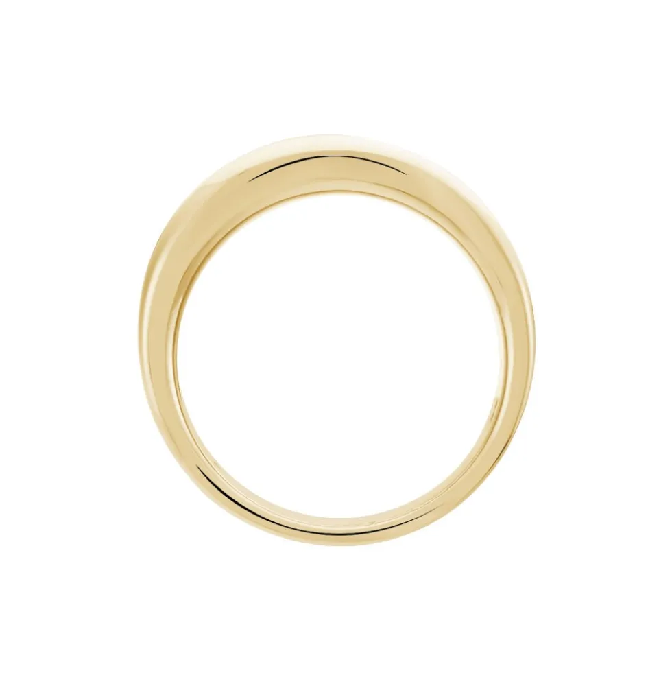 Bague Guerline Plaqué Or Jaune Oxyde De Zirconium
