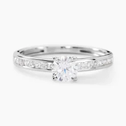 Bague Harem Or Blanc Oxyde