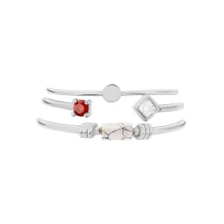 Bague Ibtihel Argent Blanc Oxyde De Zirconium