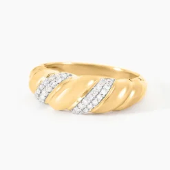 Bague Ignasi Or Jaune Diamant