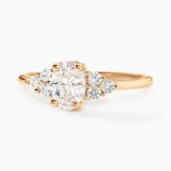 Bague Inara Plaqué Or Doré Oxyde De Zirconium