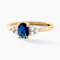 Bague Inara Plaqué Or Doré Oxyde De Zirconium