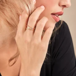 Bague Infinitude Plaqué Or Doré