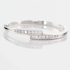 Bague Iryna Argent Blanc Oxyde De Zirconium