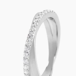 Bague Isolde Argent Blanc Oxyde De Zirconium