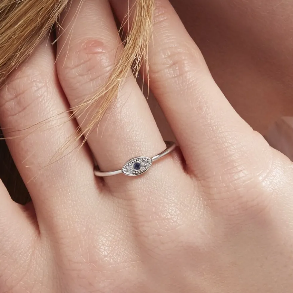 Bague Josue Argent Blanc Oxyde De Zirconium