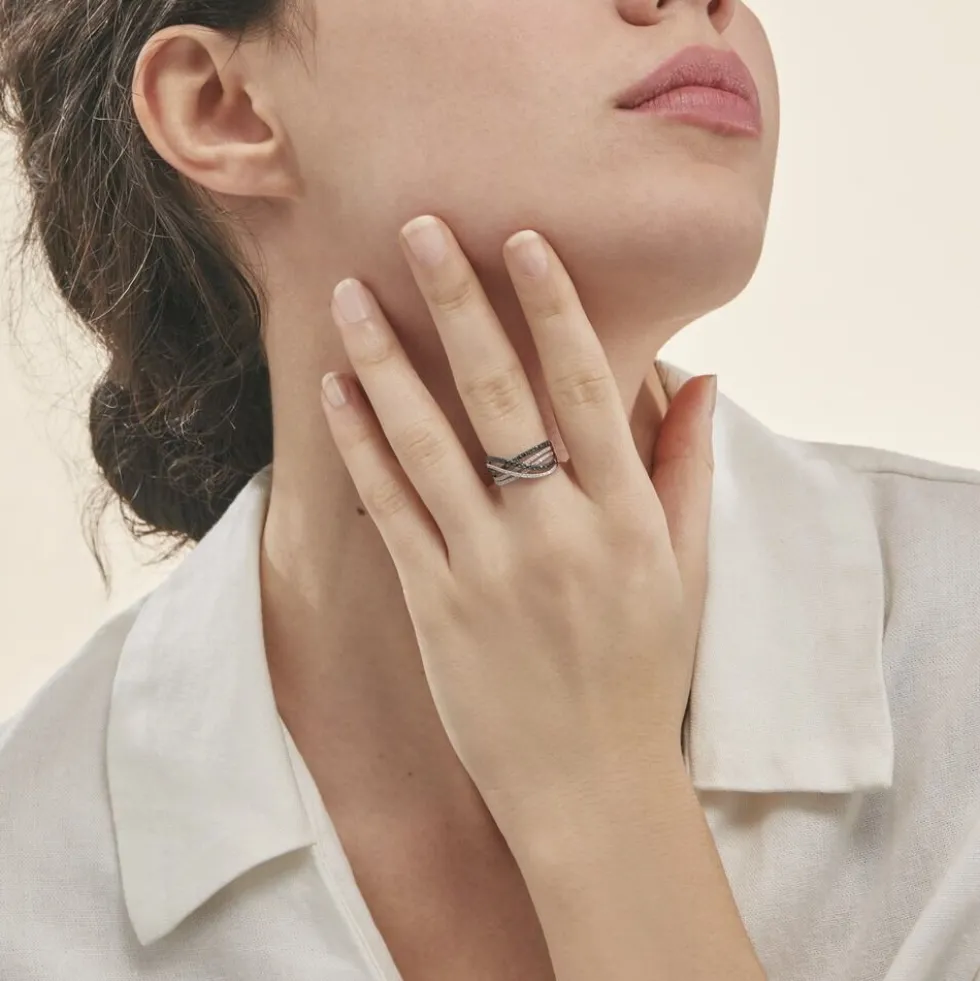 Bague Julianne Or Blanc Diamant