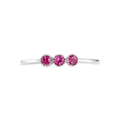 Bague Kasey Argent Blanc Oxyde De Zirconium
