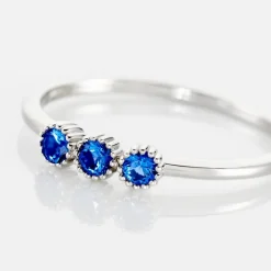 Bague Kasey Argent Blanc Oxyde De Zirconium