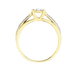Bague Kate Or Jaune Diamant