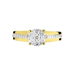 Bague Kate Or Jaune Diamant