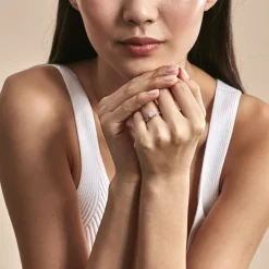Bague Kate Or Rose Diamant