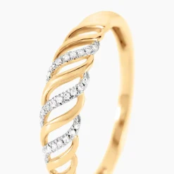 Bague Kausalya Or Jaune Diamant