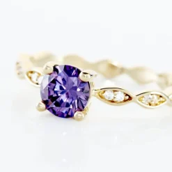 Bague Kurt Plaqué Or Jaune Oxyde De Zirconium