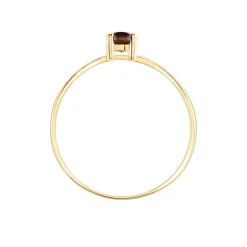 Bague Lily Or Jaune Quartz