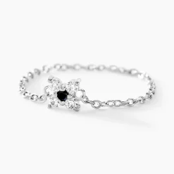 Bague Lindie Argent Blanc Oxyde De Zirconium