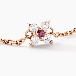 Bague Lindie Argent Rose Oxyde De Zirconium