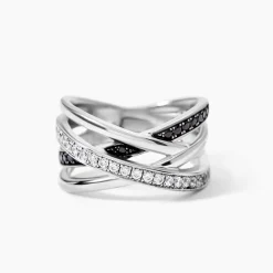 Bague Léona Argent Blanc Oxyde De Zirconium