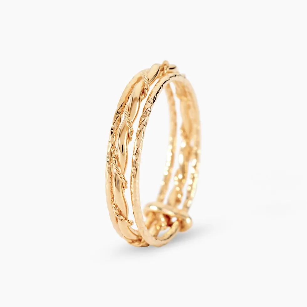 Bague Lou Plaqué Or Jaune