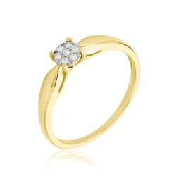 Bague Louisanna Or Jaune Diamant