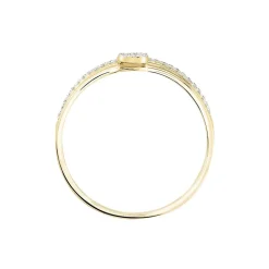 Bague Maellys Or Jaune Diamant