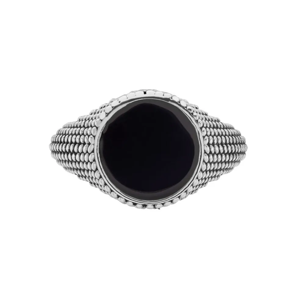Bague Malek Argent Blanc