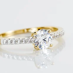 Bague Manon Or Jaune Oxyde De Zirconium
